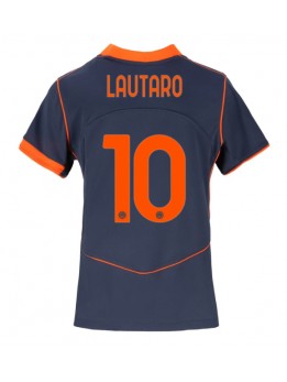 Inter Milan Lautaro Martinez #10 Replika Tredje Kläder Dam 2025-26 Kortärmad